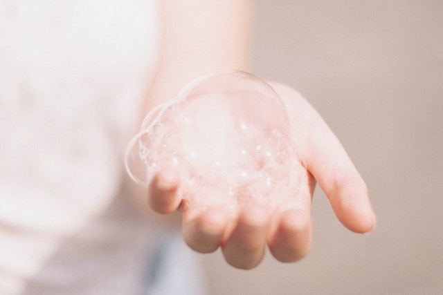 touch-free soap dispenser